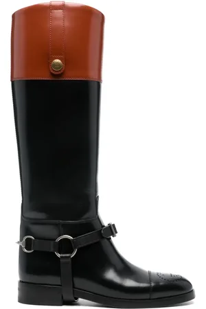 Gucci Stiefel mit Schnalle