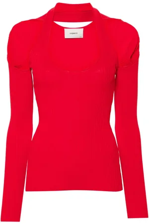 COPERNI Strickoberteil mit Cut-Out