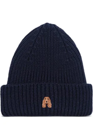 PELO FOUNDATION Beanie mit Hundeapplikation