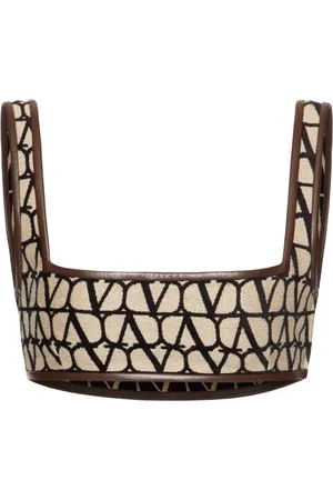 VALENTINO GARAVANI Toile Iconographe Light Bralette
