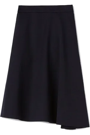Jil Sander Asymmetrischer Midirock