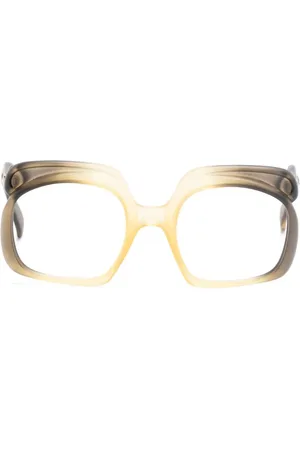 Dior 1970s Ombré-Brille im Butterfly-Design