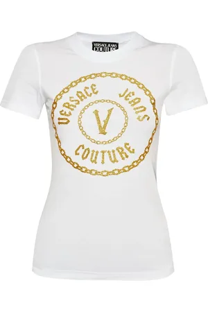 VERSACE T-Shirt mit Logo-Print