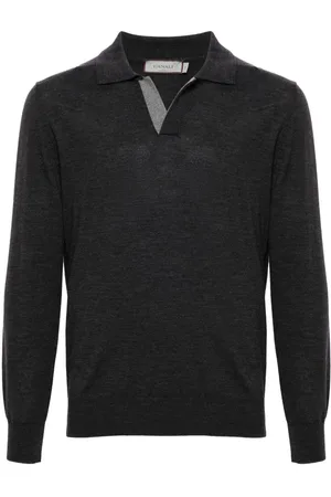 CANALI Poloshirt aus Merinowolle