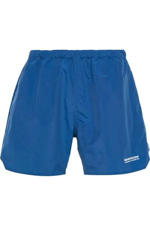 NEIGHBORHOOD Badeshorts mit Logo-Print