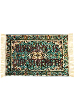 SELETTI Teppich mit Print-Mix