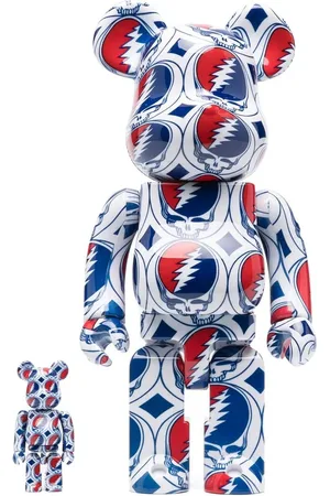 MEDICOM TOY X Grateful Dead BE@RBRICK 100% und 400% Figuren-Set