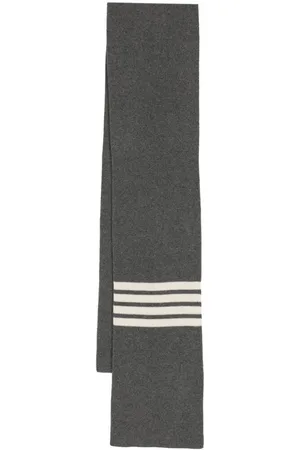Thom Browne Kaschmirschal mit Logo-Streifen