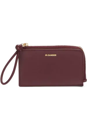 Jil Sander Giro Kartenetui mit Logo-Stempel