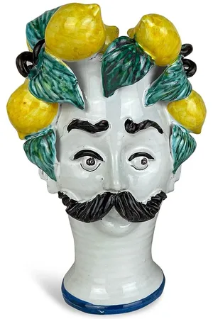 Les-Ottomans Lemon Vase aus Keramik