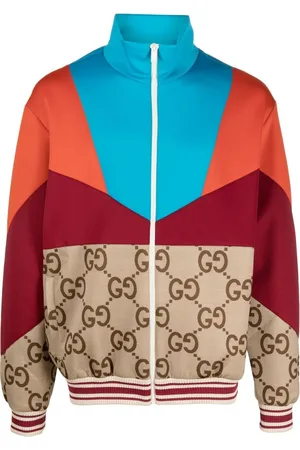 Gucci Sportjacke in Colour-Block-Optik