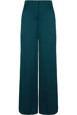 Giorgio Armani Seidenhose mit weitem Bein
