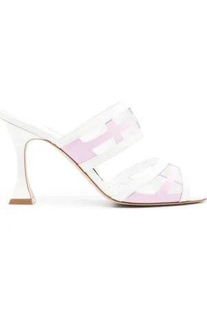 Manolo Blahnik Avespamu Peeptoe-Sandalen 90mm