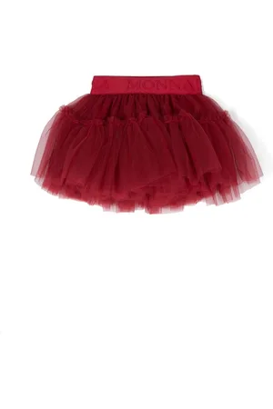 MONNALISA Silk-touch tulle skirt