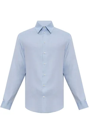 Emporio Armani Hemd mit Gittermuster