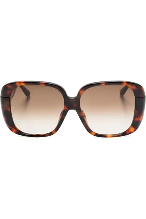 Linda Farrow Mima Sonnenbrille mit Oversized-Gestell