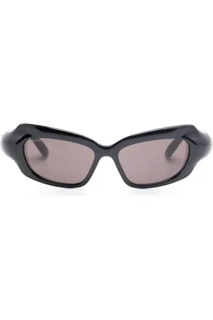Balenciaga Palazzo Sonnenbrille mit eckigem Gestell