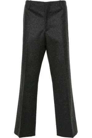 Prada Flanellhose mit geradem Bein
