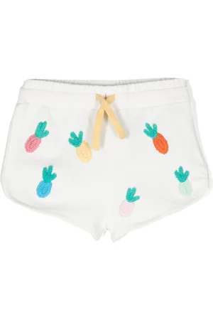 Stella McCartney Shorts mit Ananas-Stickerei