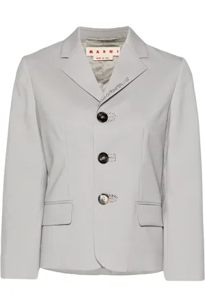 Marni Einreihiger Blazer mit Stickerei