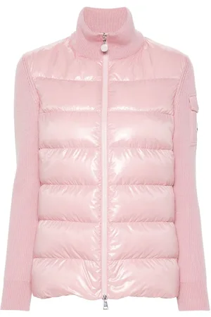 Moncler Daunenjacke mit Kontrasteinsätzen