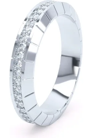 LOEV 18kt Weißgoldohrring mit Diamanten