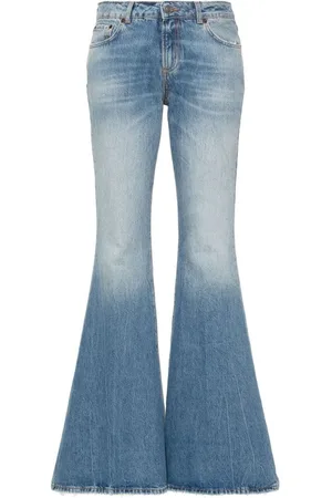 haikure Weite Jeans im Distressed-Look