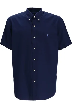 Ralph Lauren Kurzärmeliges Hemd mit Logo-Stickerei