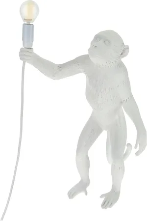 SELETTI Lampe mit Affe