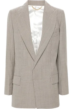 Victoria Beckham Blazer mit steigendem Revers