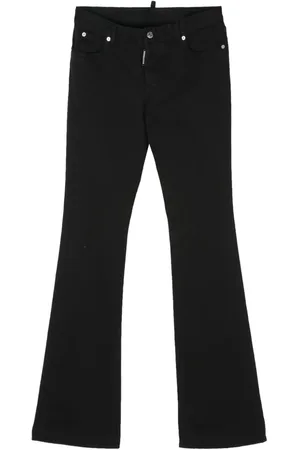 Dsquared2 Halbhohe Schlagjeans