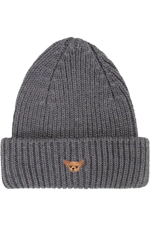 PELO FOUNDATION Beanie mit Hundeapplikation