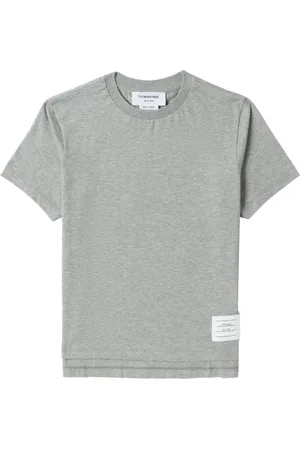 Thom Browne Jerseyoberteil mit kurzen Ärmeln