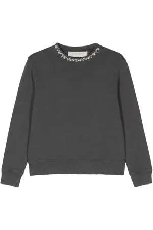Golden Goose Sweatshirt mit Kristallen