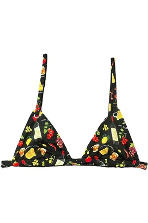 FLEUR DU MAL Grommet Triangel-Bikinioberteil