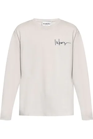 Iceberg Langarmshirt mit Logo-Stickerei