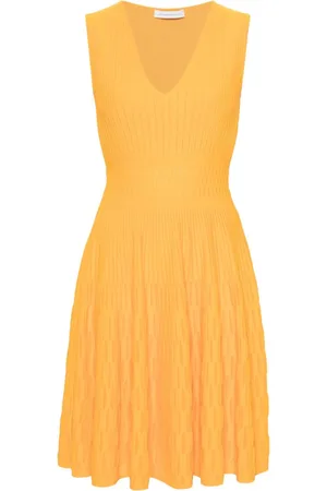ANTONINO VALENTI Gestricktes Rupi Kaur Kleid