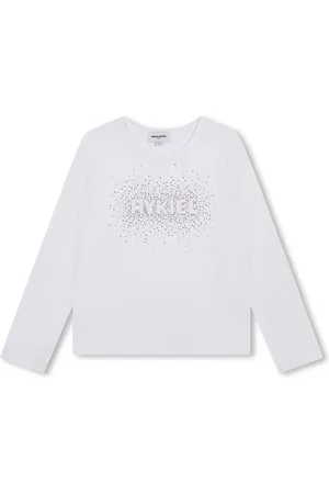 Sonia Rykiel Enfant T-Shirt mit Strass-Logo