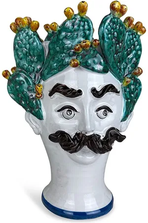 Les-Ottomans Cacti Vase aus Keramik