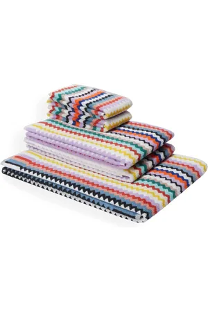 Missoni Set aus fünf Riverbero Handtüchern