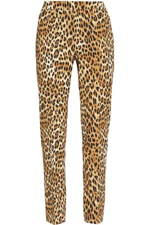 Moschino Hose mit Animal-Print