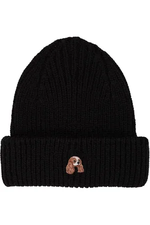 PELO FOUNDATION Beanie mit Hundeapplikation