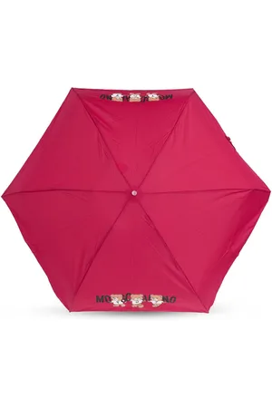 Moschino Kompakter Regenschirm mit Teddy