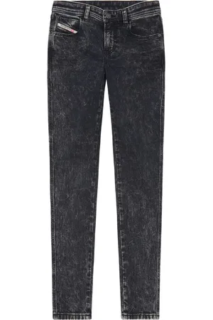 Diesel Halbhohe Babhila Skinny-Jeans
