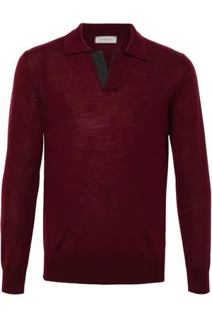 CANALI Poloshirt aus Merinowolle