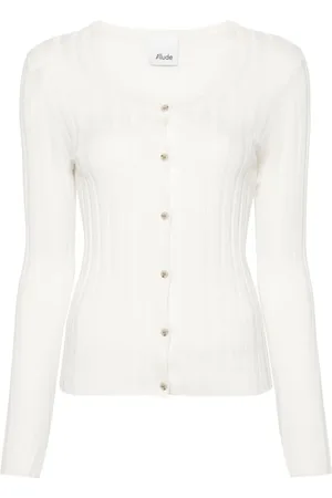 Allude Gerippter Cardigan