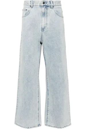 CROQUIS Halbhohe Wide-Leg-Jeans