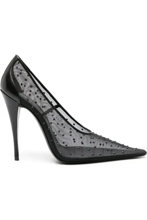 Saint Laurent Anja Pumps mit Strass 115mm