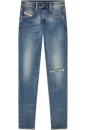 Diesel D-Strukt Jeans im Distressed-Look