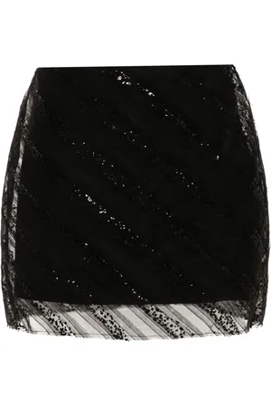 Viktor & Rolf Minirock mit Tüll-Overlay